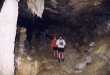 Olivier et Pablo dans les grottes de Méailles