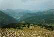 Au sommet du Puy de Rent: la vallée du Haut-Verdon, en direction de Beauvezer et Colmars-les-Alpes