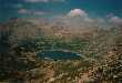 Le lac d'Allos vu du col de l'Encombrette