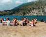 Peyresq 1991 commence fort: atelier glande au lac de Castillon