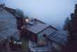 Peyresq dans le brouillard