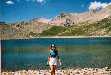 Pascaline rivalise avec le lac d'Allos pour attirer l'objectif
