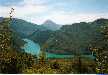 Le lac de Castillon vu de Demandolx