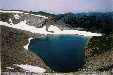 Le lac de la petite Cayolle