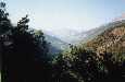 Vue vers Colmars (gorges de Saint-Pierre)