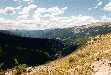 Vue des montagnes peyrescanes