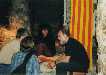 Vava et Piron devant le feu de Victor Jara