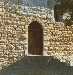 L'entrée de l'église en 1968
