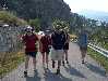 En route pour Champlate (Fred, Cécile, Pablo, Catherine et Vincent)