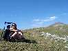 Daisy et Robin sur le Courradour