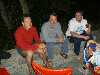 Alain, Vincent et David devant Jara