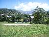 Le terrain de volley du Centre de Loisirs d'Allos
